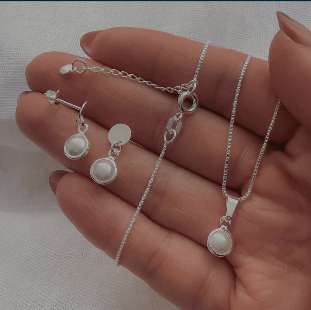 Conjunto Plata 925