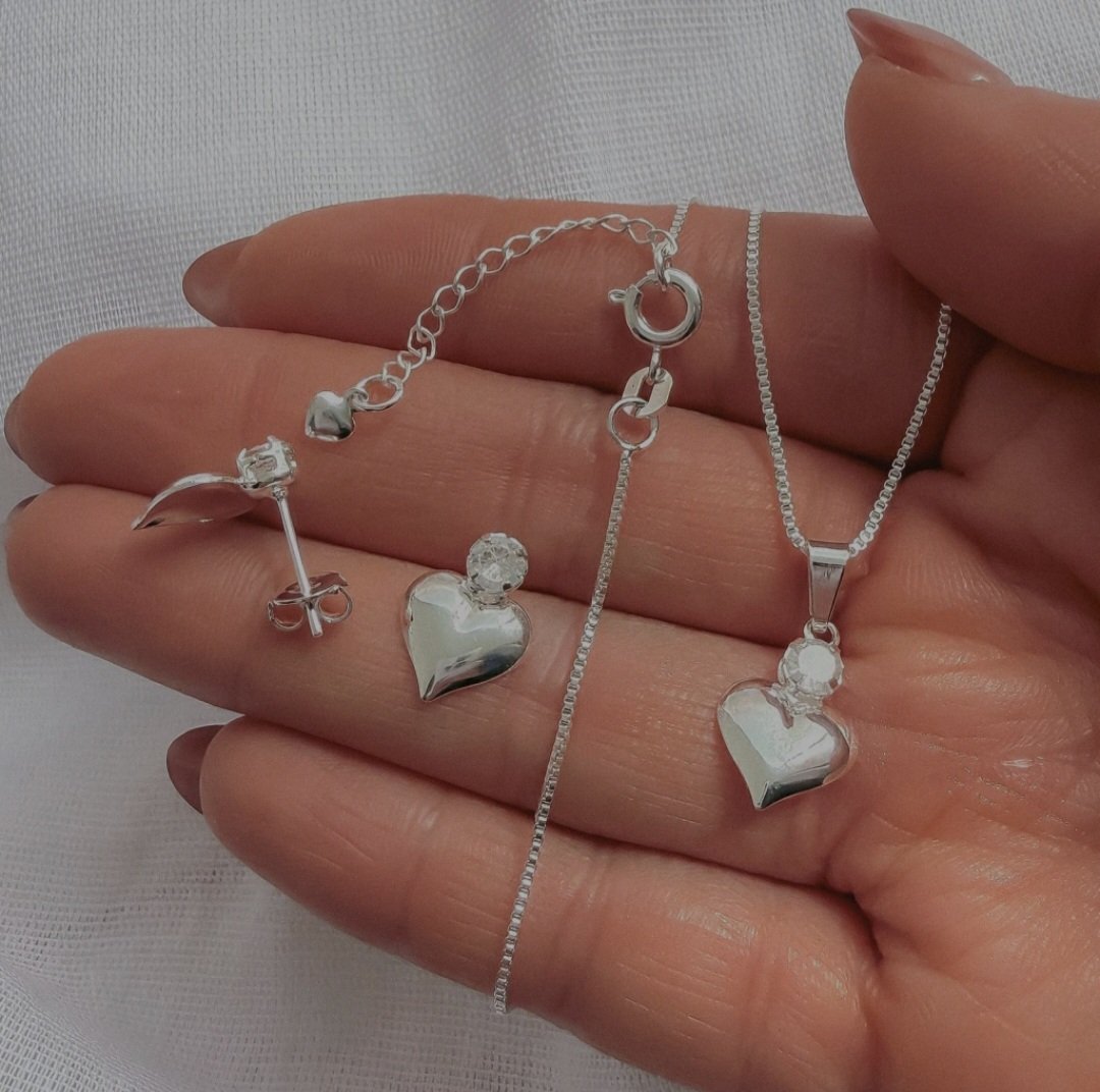 Conjunto Plata 925